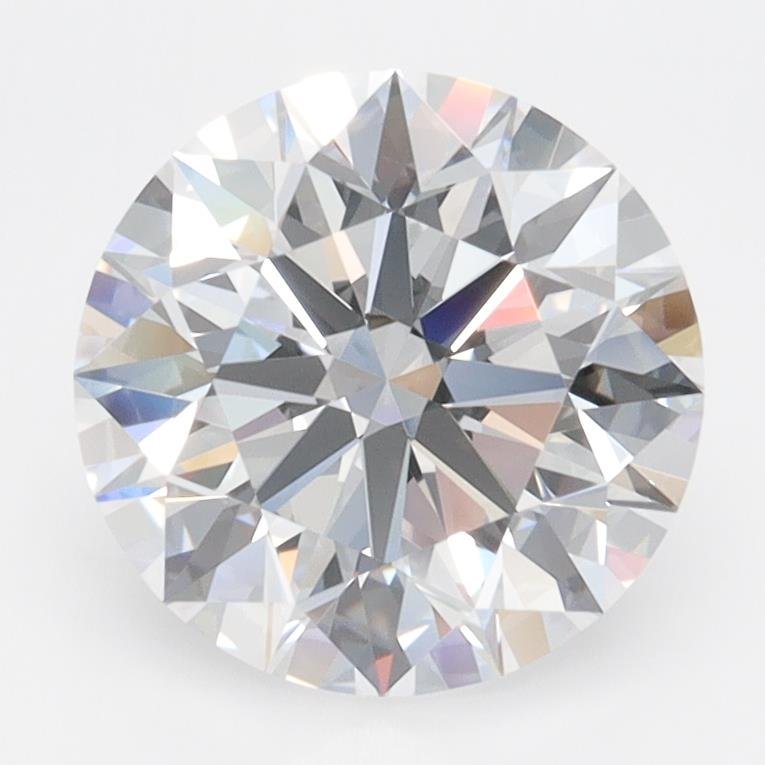 2.51ct D VVS1 Rare Carat Ideal Cut Round Lab Grown Diamond