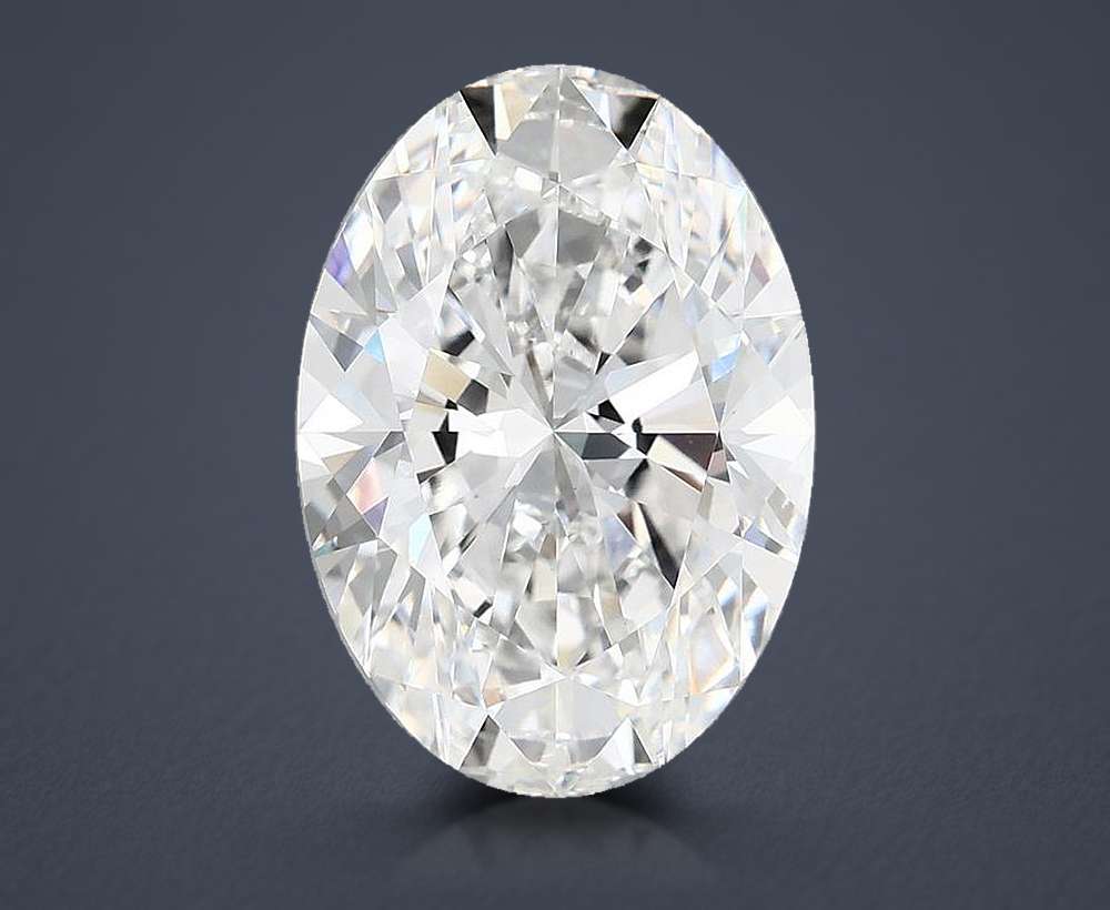 5.57 Carat Oval Lab Diamond