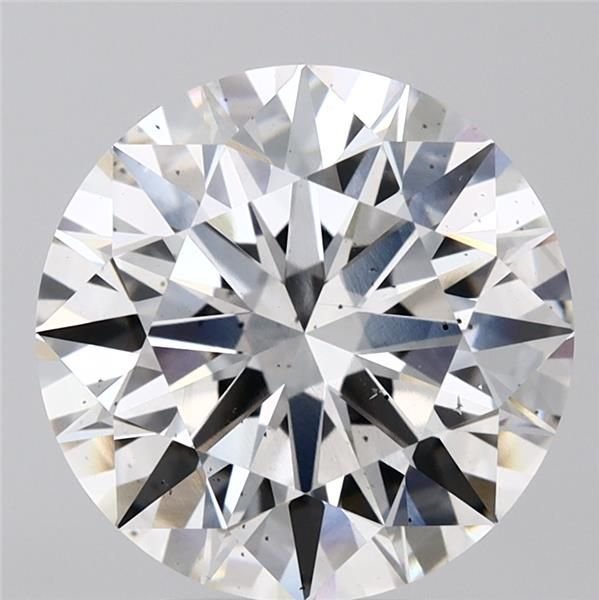 5.00ct F SI1 Rare Carat Ideal Cut Round Lab Grown Diamond