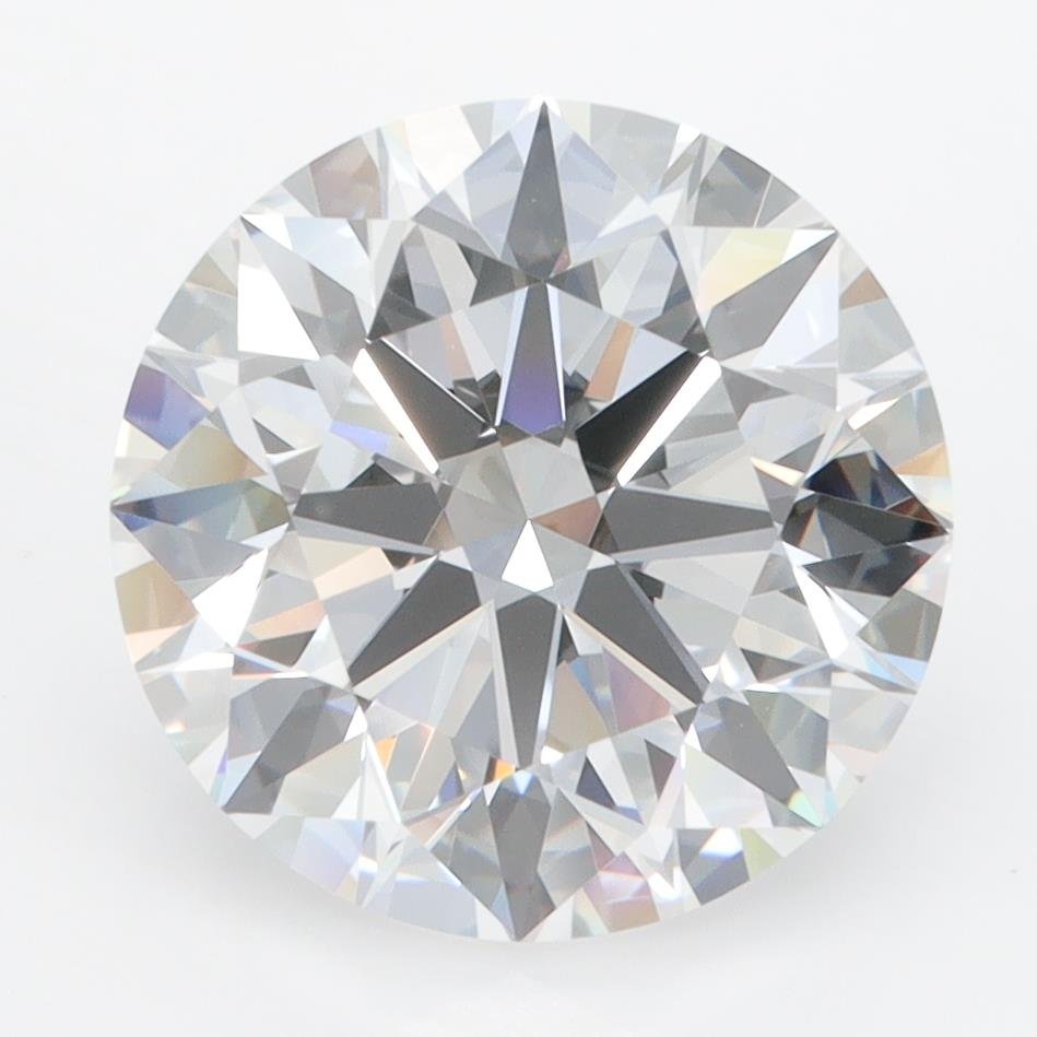 4.60ct D IF Rare Carat Ideal Cut Round Lab Grown Diamond