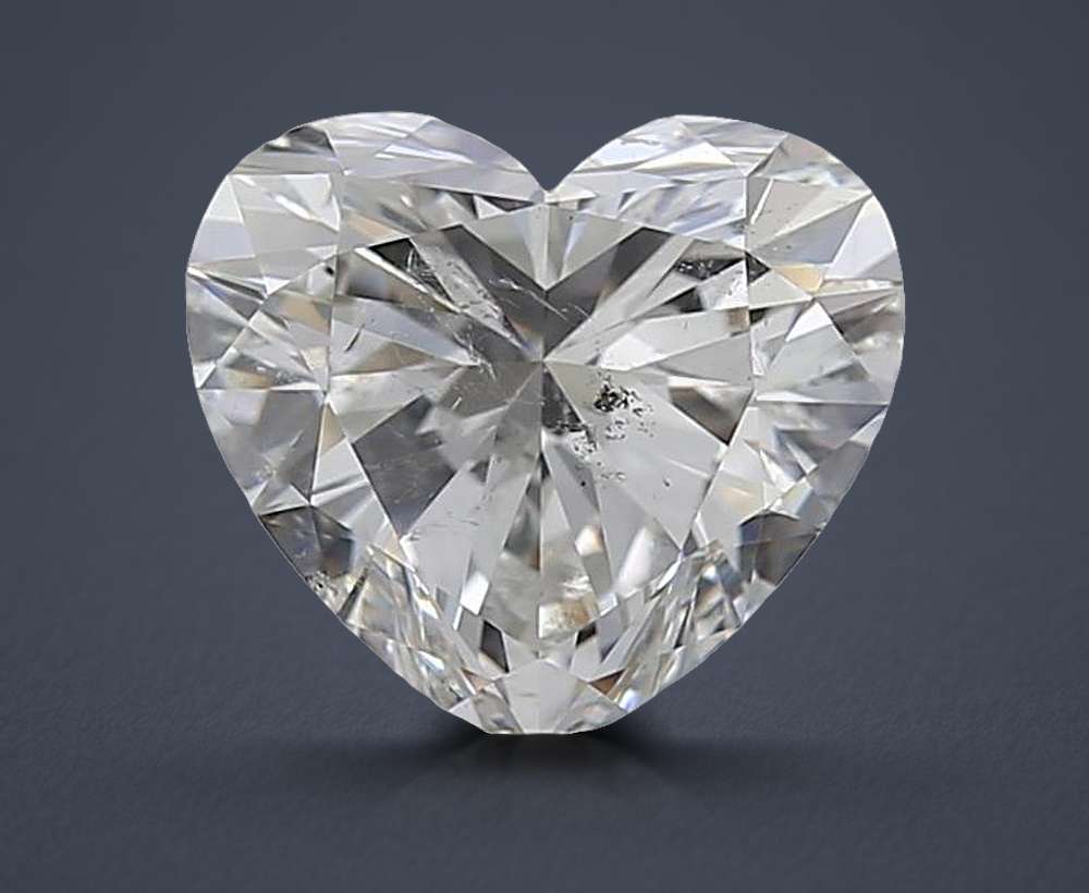 2.05 Carat Heart Natural Diamond