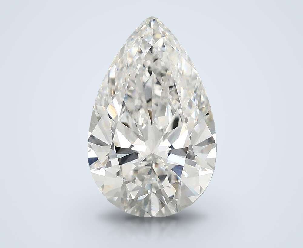 2.81 Carat Pear Lab Diamond