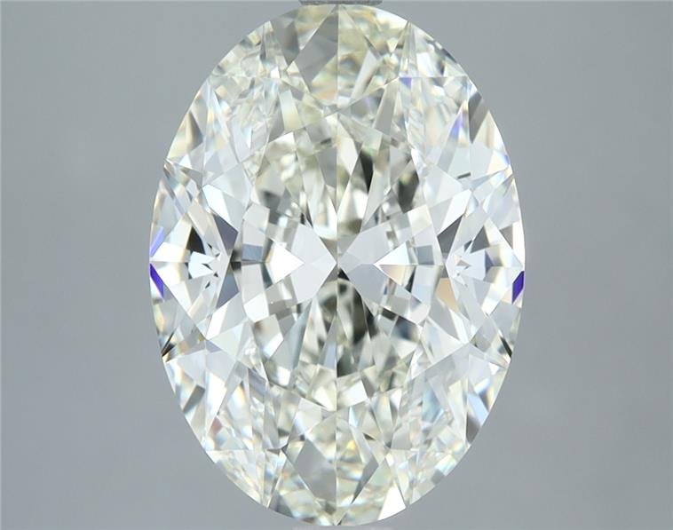 4.02ct J VVS2 Rare Carat Ideal Cut Oval Diamond