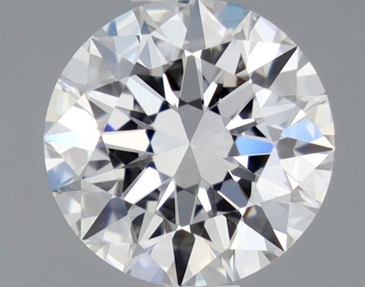 0.58ct D FL Rare Carat Ideal Cut Round Diamond