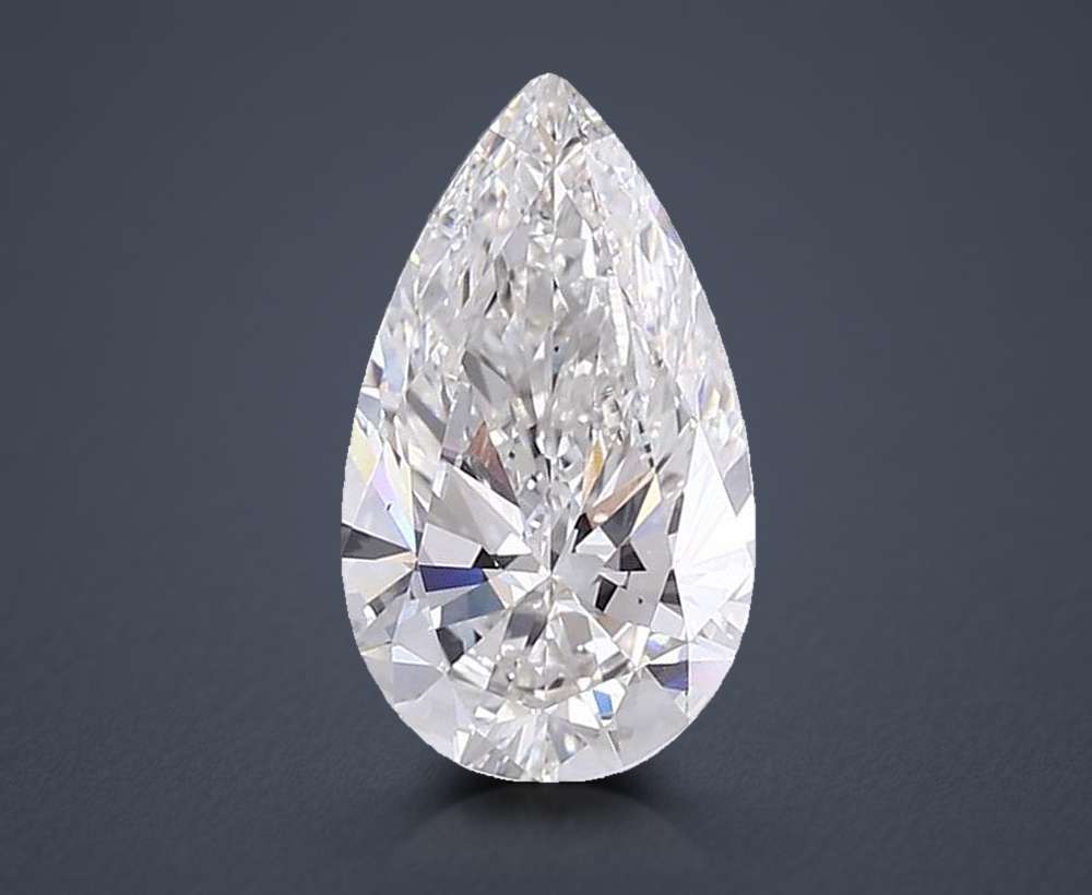 3.06 Carat Pear Lab Diamond
