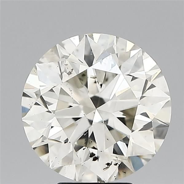 5.04ct K SI2 Excellent Cut Round Diamond