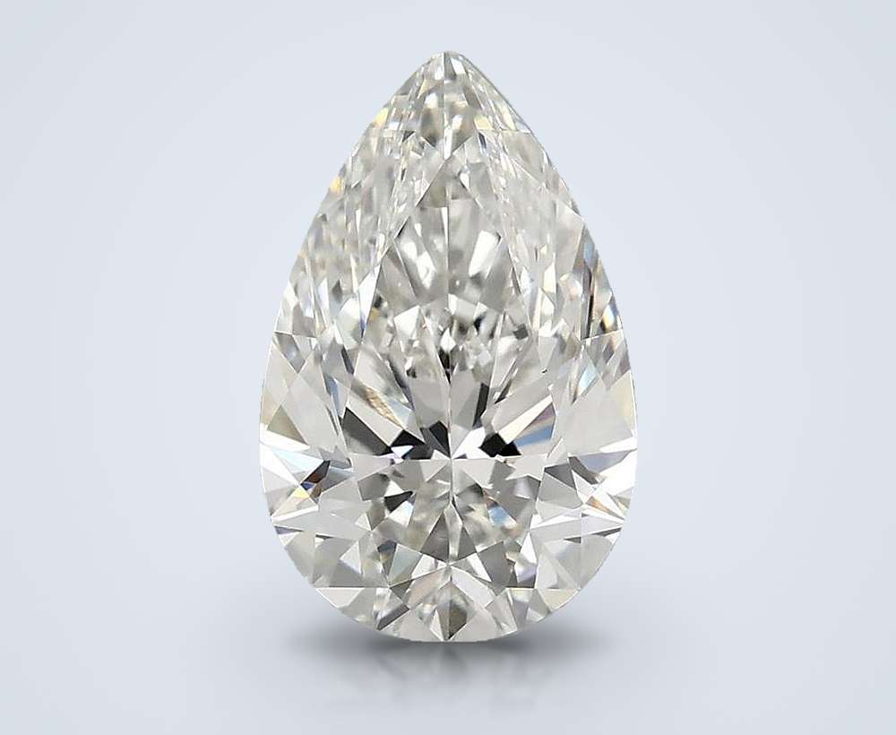 2.69 Carat Pear Lab Diamond