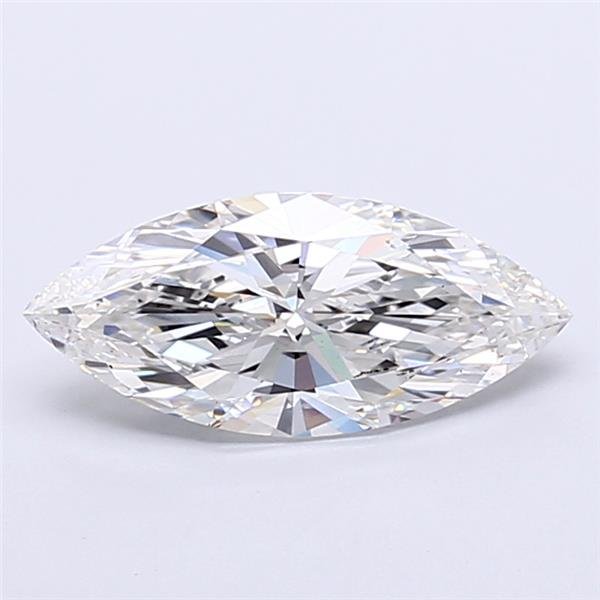 2.54ct F VS1 Rare Carat Ideal Cut Marquise Lab Grown Diamond