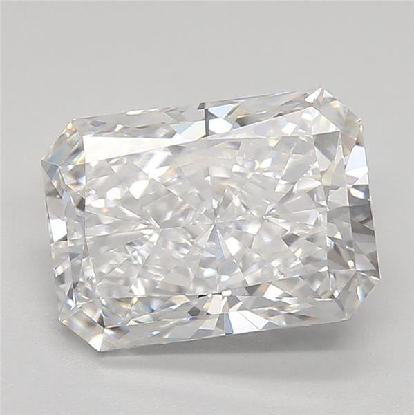 2.64ct E VVS2 Rare Carat Ideal Cut Radiant Lab Grown Diamond