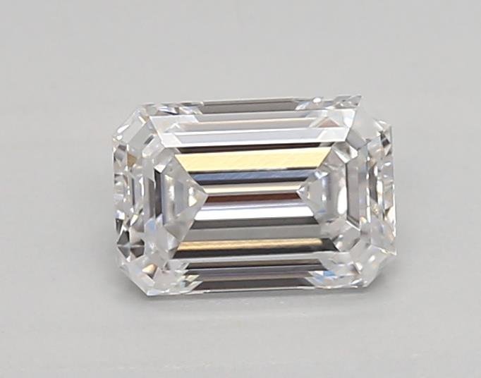 0.72ct D VVS2 Excellent Cut Emerald Lab Grown Diamond