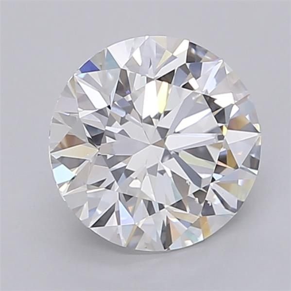 2.00ct D VS2 Rare Carat Ideal Cut Round Lab Grown Diamond