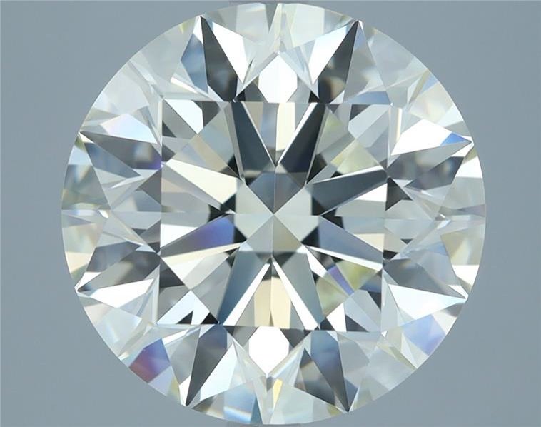 5.01ct J VS1 Rare Carat Ideal Cut Round Diamond