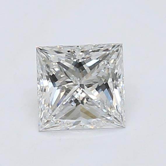 0.61ct D VVS2 Rare Carat Ideal Cut Princess Lab Grown Diamond