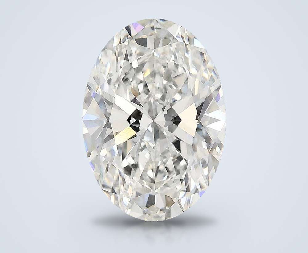 3.90 Carat Oval Lab Diamond