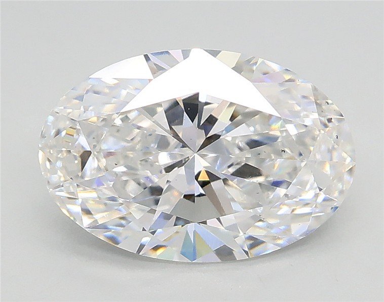 2.02ct E VS2 Rare Carat Ideal Cut Oval Lab Grown Diamond