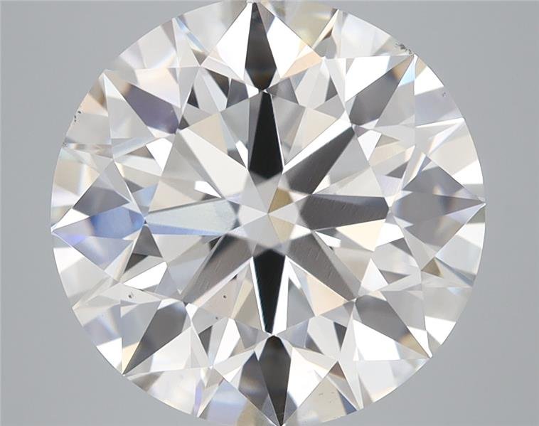 6.50ct H VS1 Rare Carat Ideal Cut Round Lab Grown Diamond