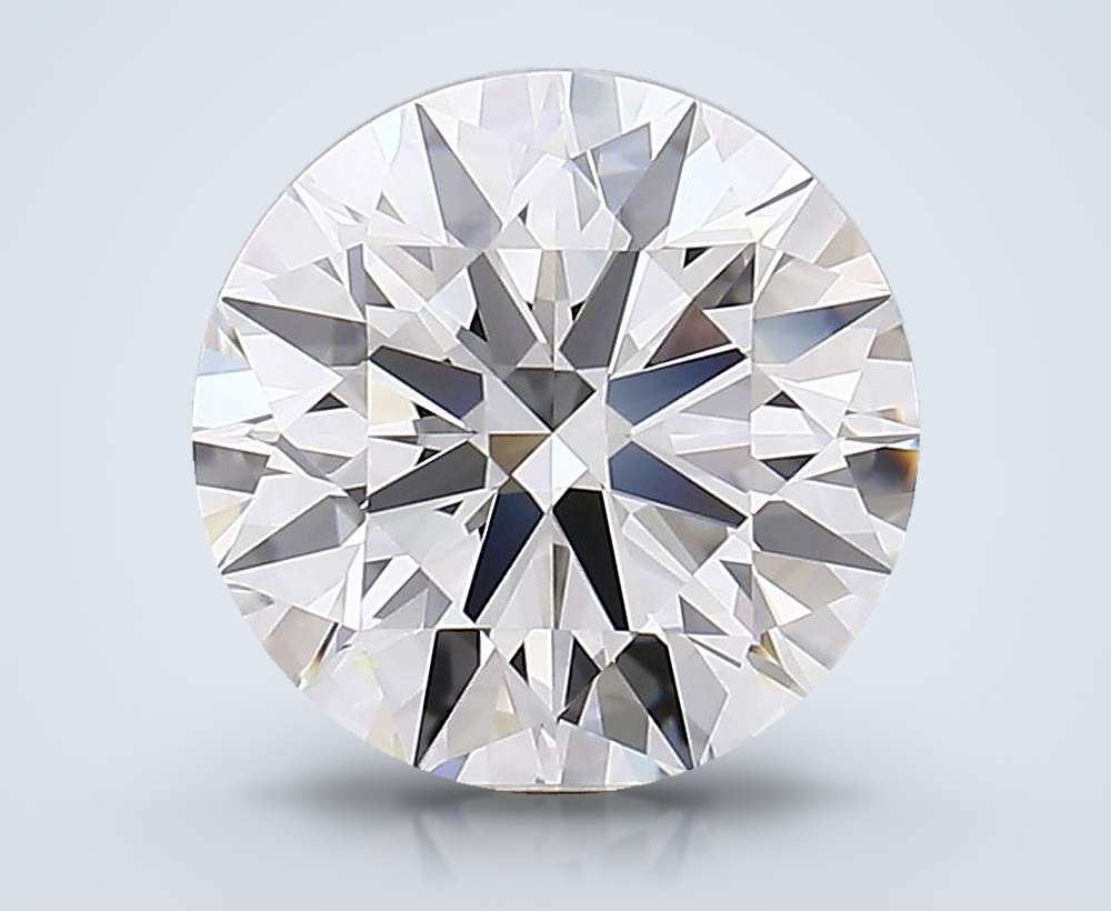 3.68 Carat Round Lab Diamond