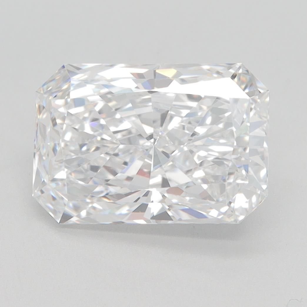 3.09ct E VVS2 Rare Carat Ideal Cut Radiant Lab Grown Diamond