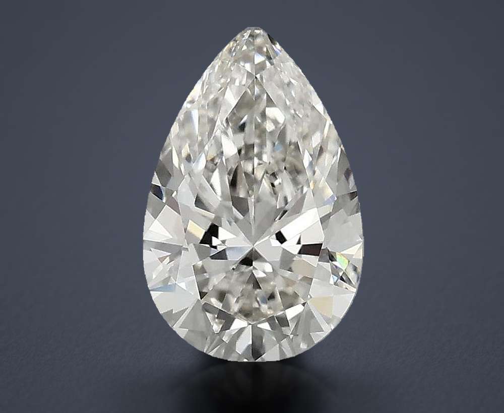 1.46 Carat Pear Lab Diamond