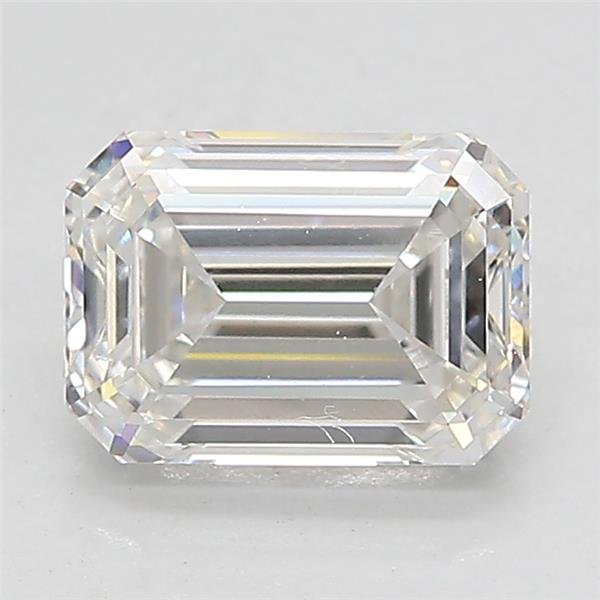 1.77ct G VVS2 Rare Carat Ideal Cut Emerald Lab Grown Diamond