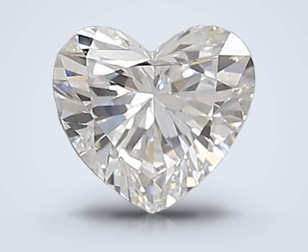 0.78 Carat Heart Lab Diamond