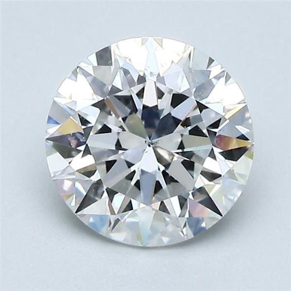 1.51ct E SI2 Rare Carat Ideal Cut Round Diamond