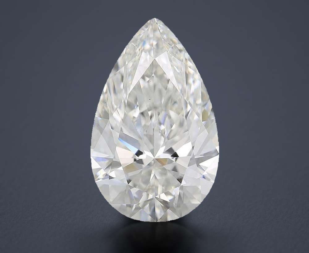 4.93 Carat Pear Lab Diamond