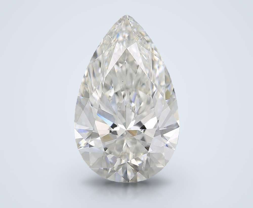 4.93 Carat Pear Lab Diamond