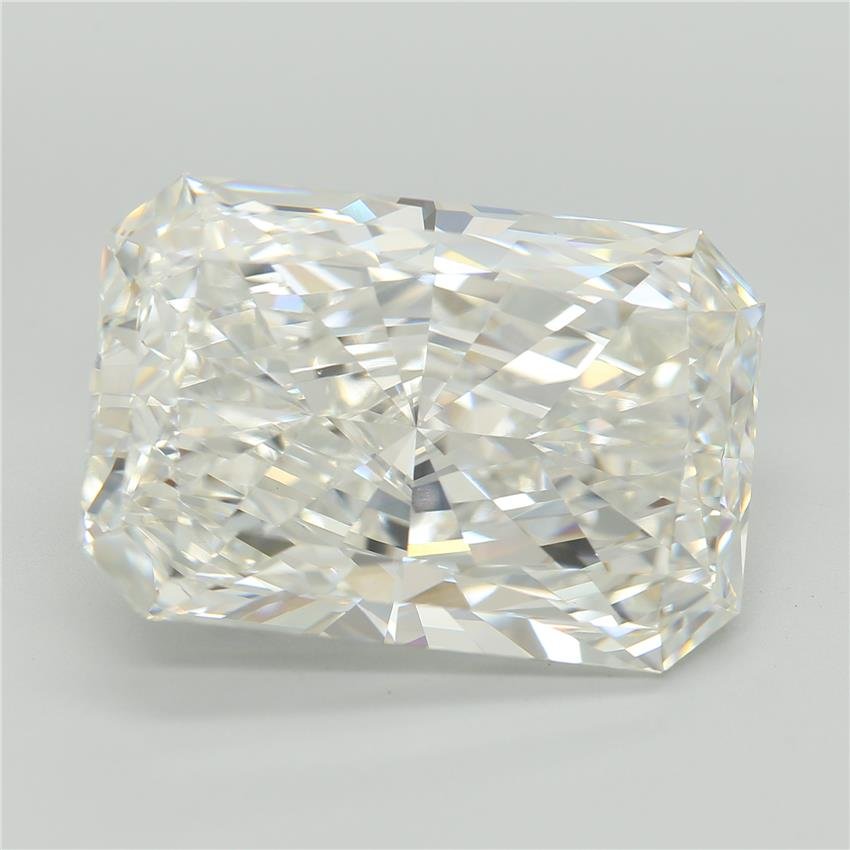 12.09ct F VVS2 Rare Carat Ideal Cut Radiant Lab Grown Diamond