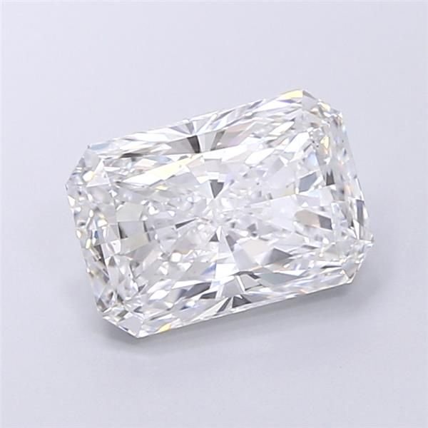 4.09ct D VS1 Rare Carat Ideal Cut Radiant Lab Grown Diamond