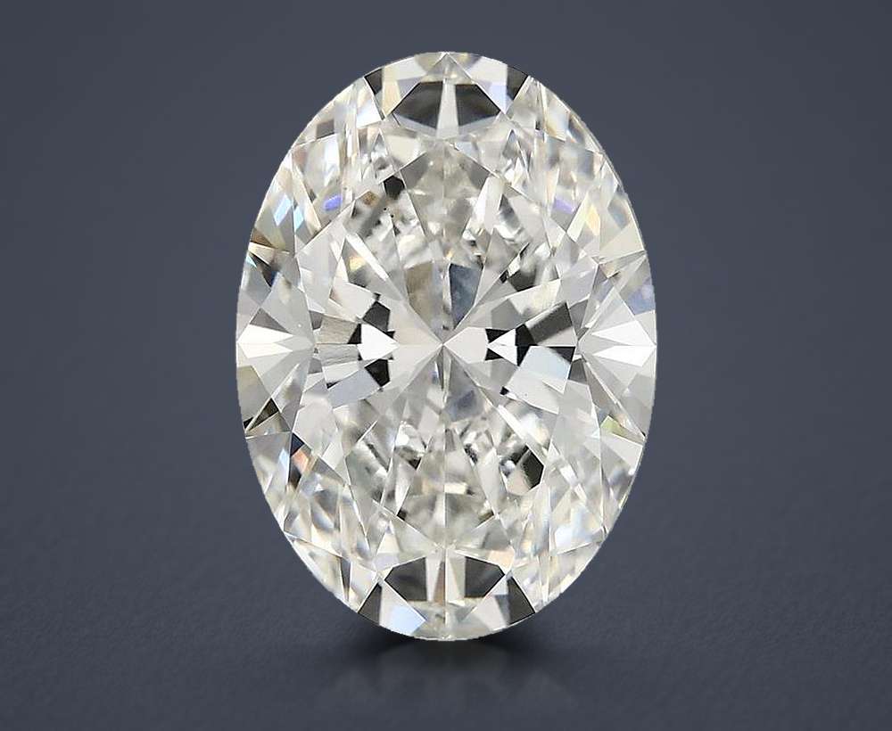 5.00 Carat Oval Lab Diamond