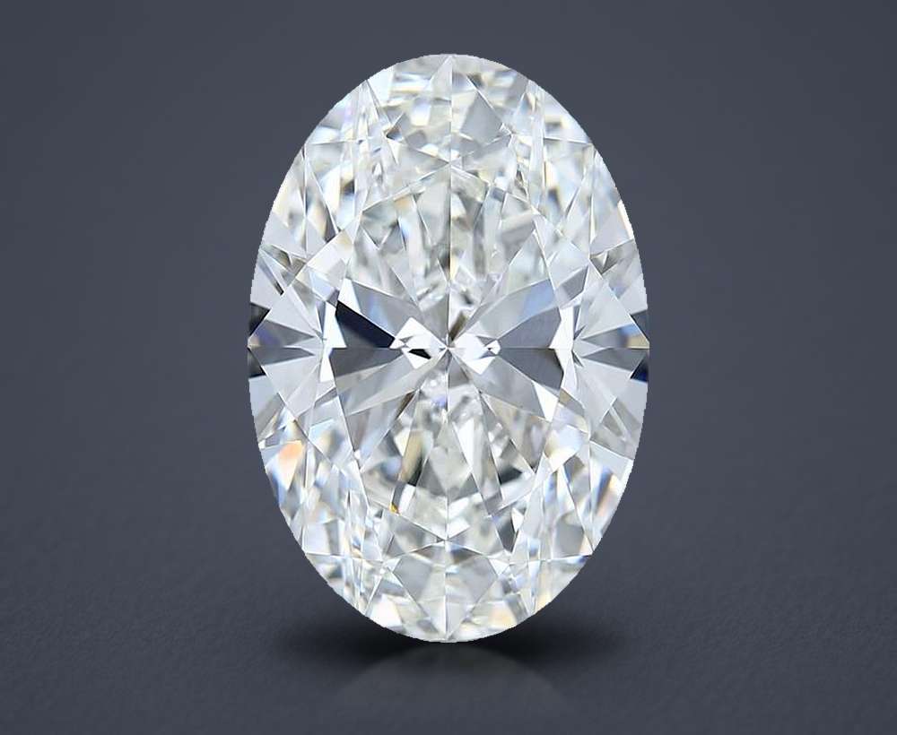 10.09 Carat Oval Lab Diamond