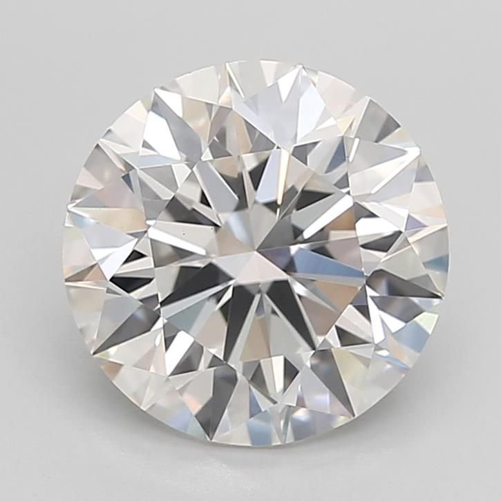 3.09ct F VS1 Excellent Cut Round Lab Grown Diamond