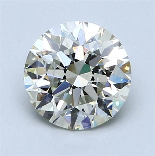 1.51ct K SI2 Rare Carat Ideal Cut Round Diamond