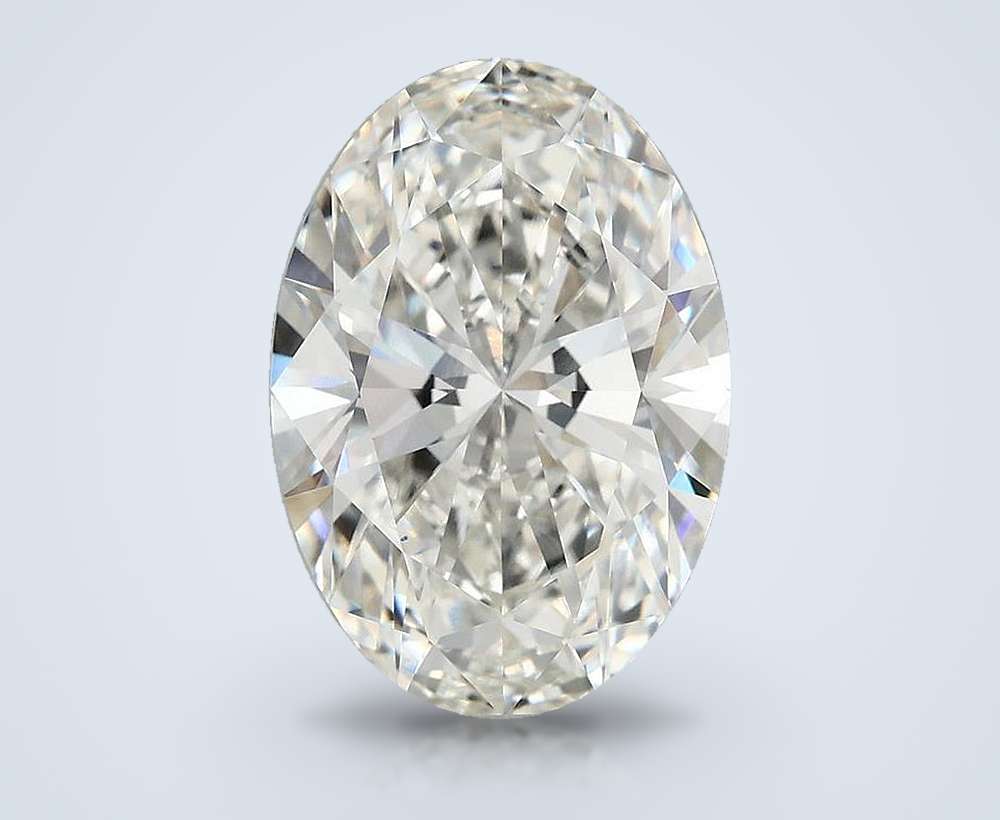 6.10 Carat Oval Lab Diamond