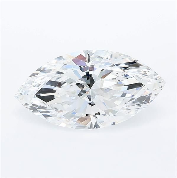 2.51ct E VVS2 Rare Carat Ideal Cut Marquise Lab Grown Diamond