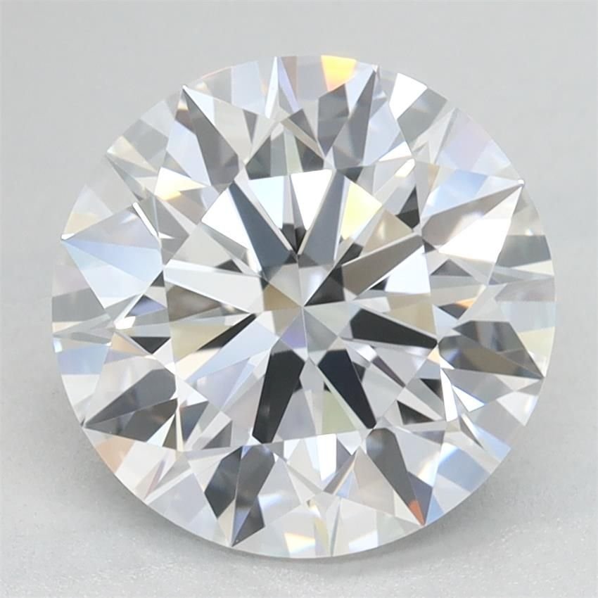 2.54ct D VVS1 Rare Carat Ideal Cut Round Lab Grown Diamond
