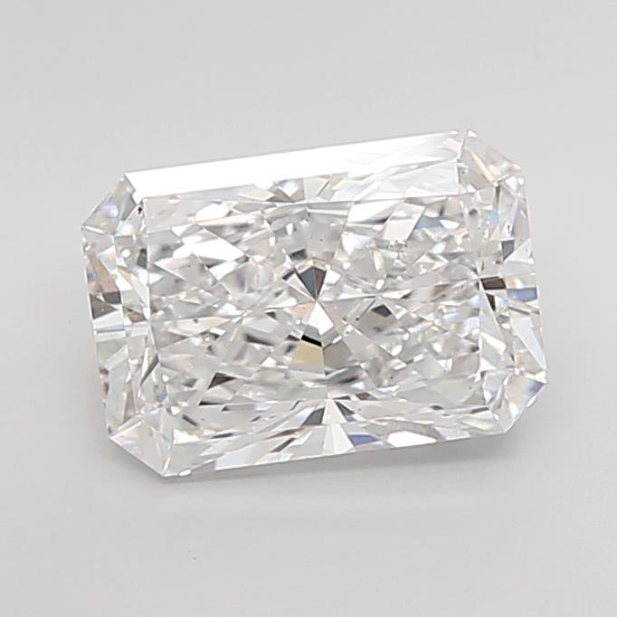 3.04ct E VS2 Rare Carat Ideal Cut Radiant Lab Grown Diamond