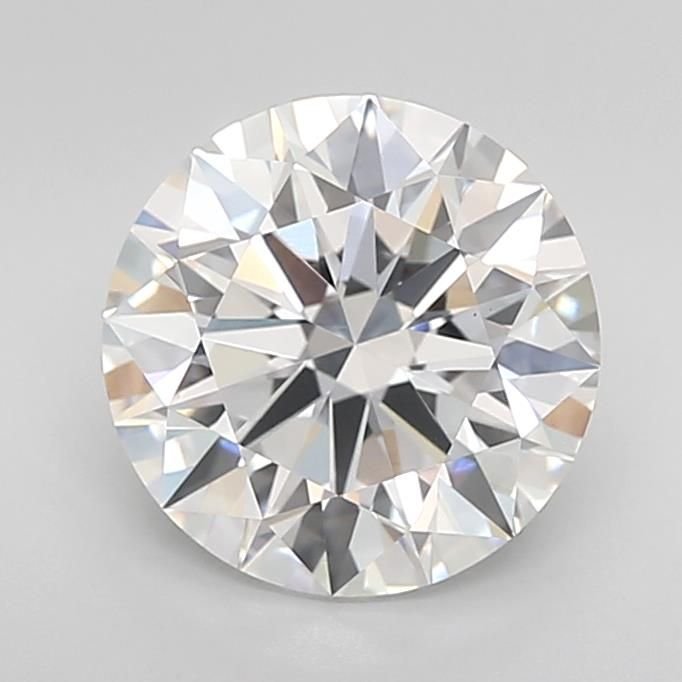 3.23ct E VS1 Rare Carat Ideal Cut Round Lab Grown Diamond