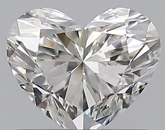 0.63ct I VS2 Rare Carat Ideal Cut Heart Diamond