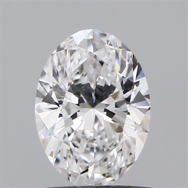 0.50ct D VS1 Very Good Cut Oval Lab Grown Diamond