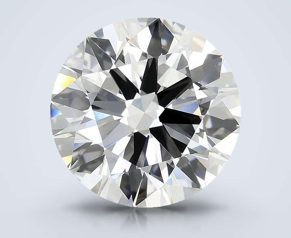 6.87 Carat Round Lab Diamond