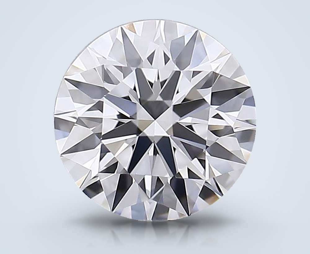 2.80 Carat Round Lab Diamond