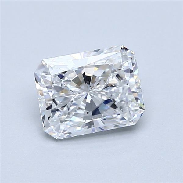 1.00ct D VS2 Rare Carat Ideal Cut Radiant Diamond