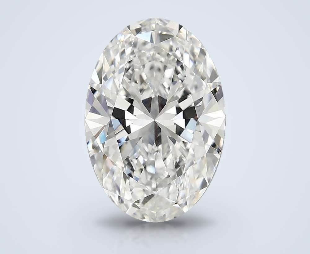 2.98 Carat Oval Lab Diamond