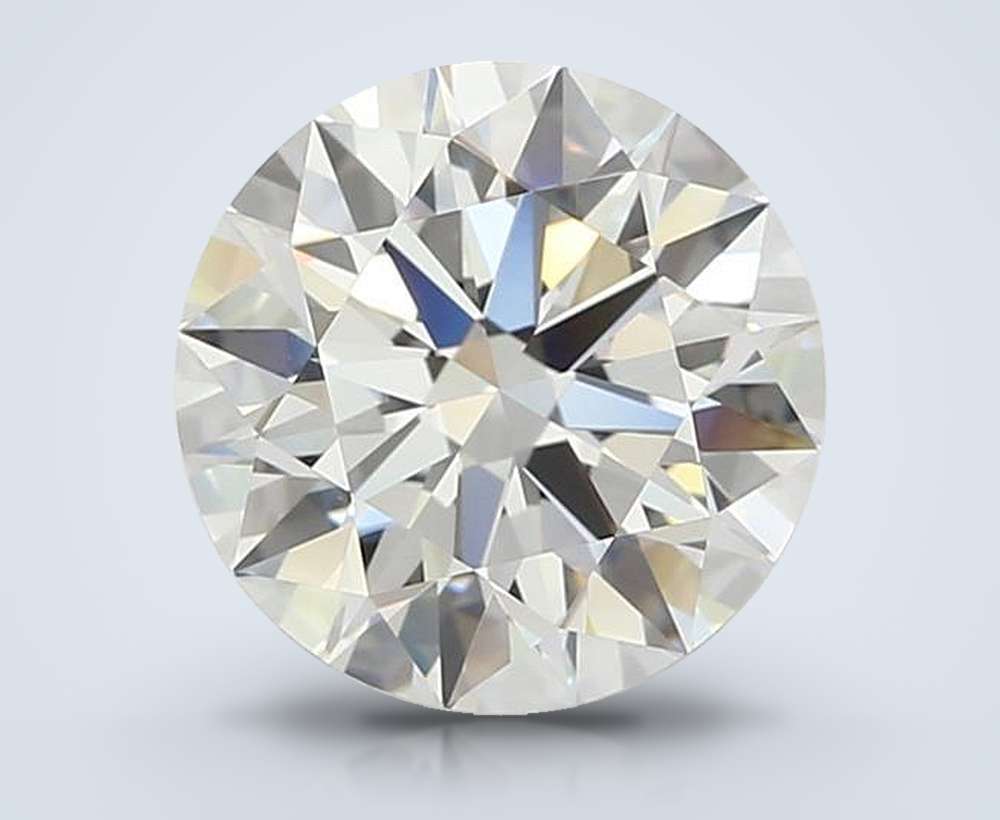 3.42 Carat Round Lab Diamond