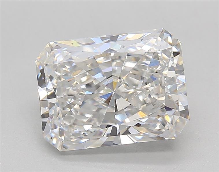 2.89ct F VS2 Rare Carat Ideal Cut Radiant Lab Grown Diamond