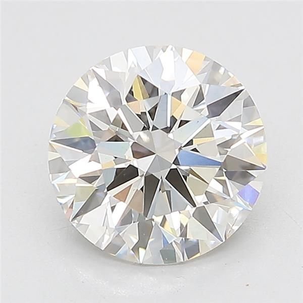 2.04ct F VS2 Rare Carat Ideal Cut Round Lab Grown Diamond