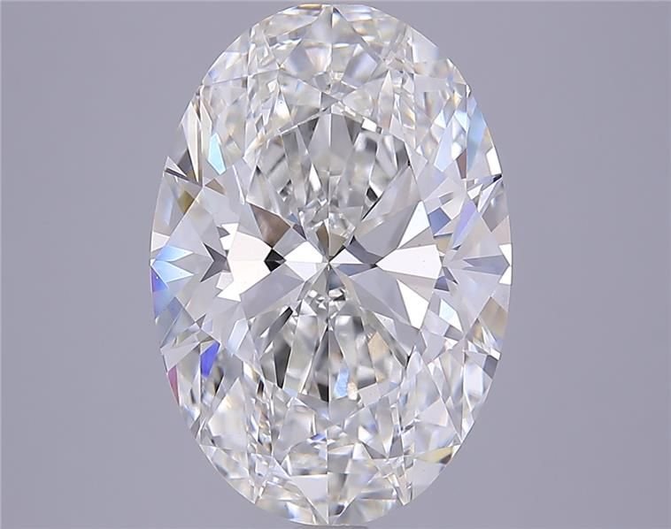 5.39 Carat Oval Lab Diamond