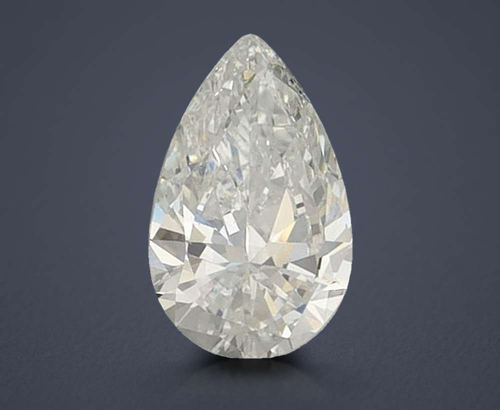 0.61 Carat Pear Lab Diamond